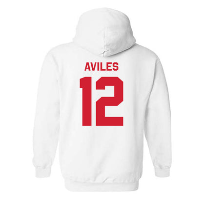 Rutgers - NCAA Men's Soccer : Lenny Aviles - Classic Shersey Hooded Sweatshirt-1