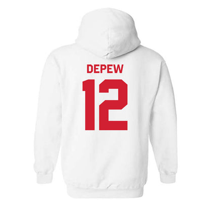 Rutgers - NCAA Softball : Laurelai DePew - Classic Shersey Hooded Sweatshirt-1