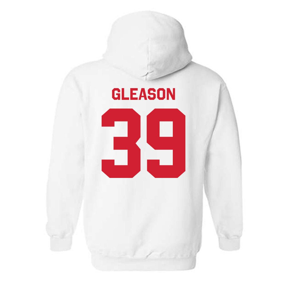 Rutgers - NCAA Baseball : Zachary Gleason - Classic Shersey Hooded Sweatshirt-1