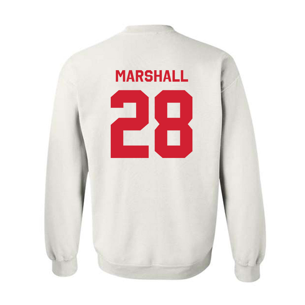 Rutgers - NCAA Football : Cannon Marshall - Classic Shersey Crewneck Sweatshirt-1