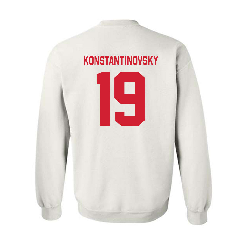 Rutgers - NCAA Baseball : Zack Konstantinovsky - Classic Shersey Crewneck Sweatshirt-1