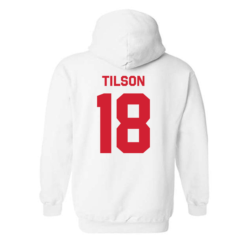 Rutgers - NCAA Football : Messiah Tilson - Classic Shersey Hooded Sweatshirt-1