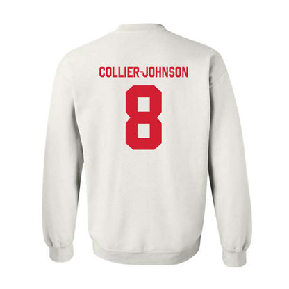 Rutgers - NCAA Football : Wydeek Collier-Johnson - Classic Shersey Crewneck Sweatshirt-2