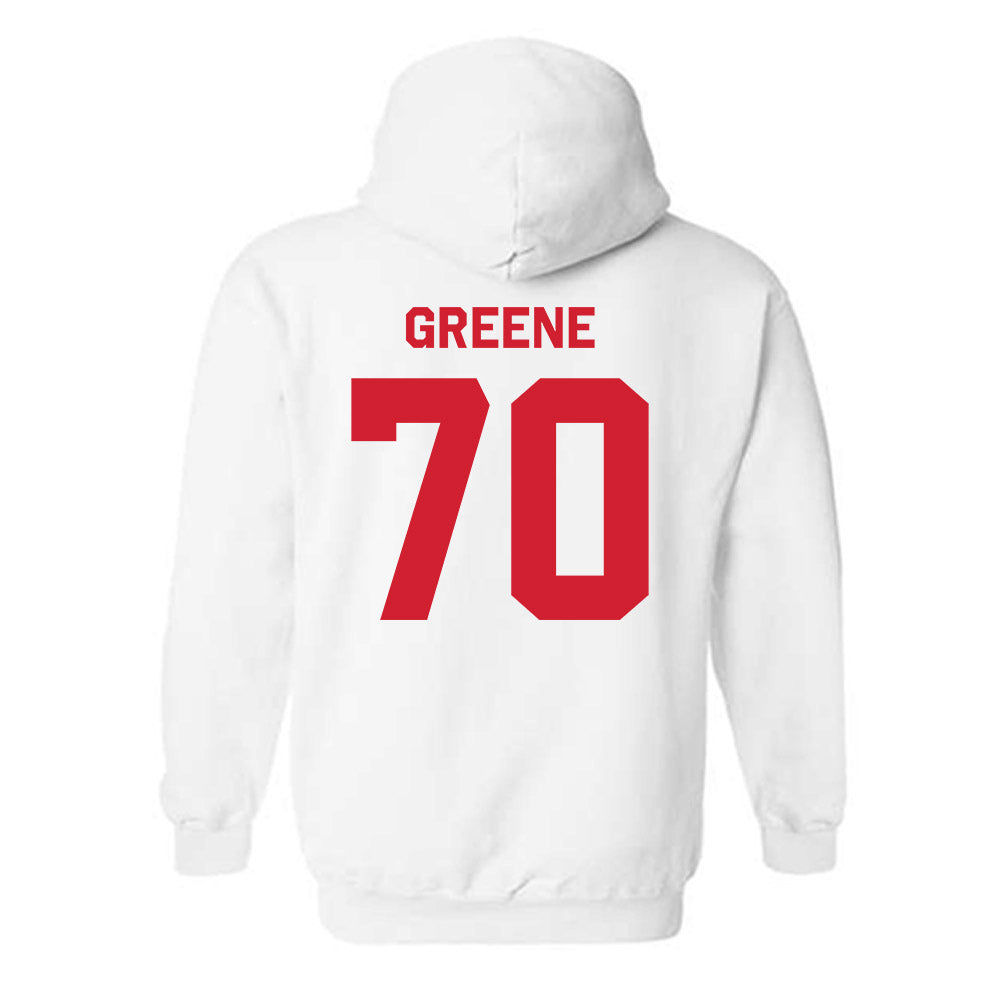 Rutgers - NCAA Football : Cameron Greene - Classic Shersey Hooded Sweatshirt-1