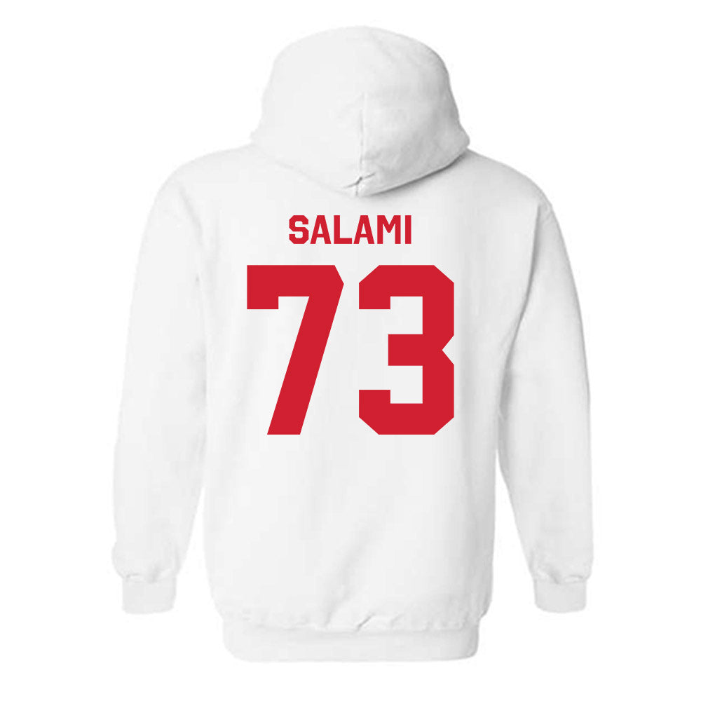 Rutgers - NCAA Football : Terrence Salami - Classic Shersey Hooded Sweatshirt-1