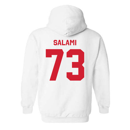 Rutgers - NCAA Football : Terrence Salami - Classic Shersey Hooded Sweatshirt-1