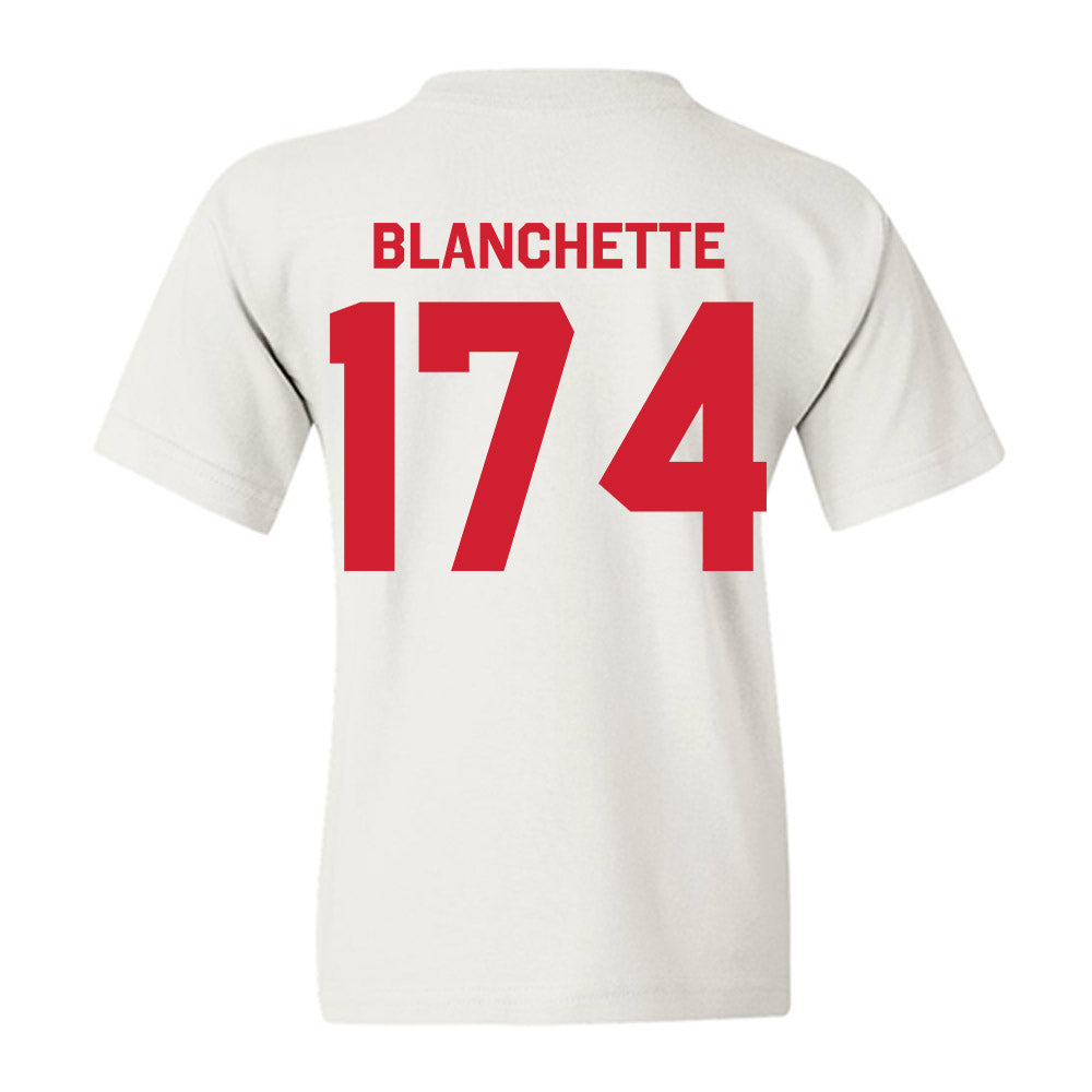 Rutgers - NCAA Wrestling : Nate Blanchette - Classic Shersey Youth T-Shirt-1