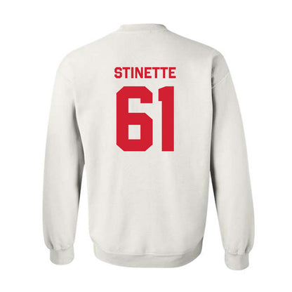 Rutgers - NCAA Football : Emir Stinette - Classic Shersey Crewneck Sweatshirt-1