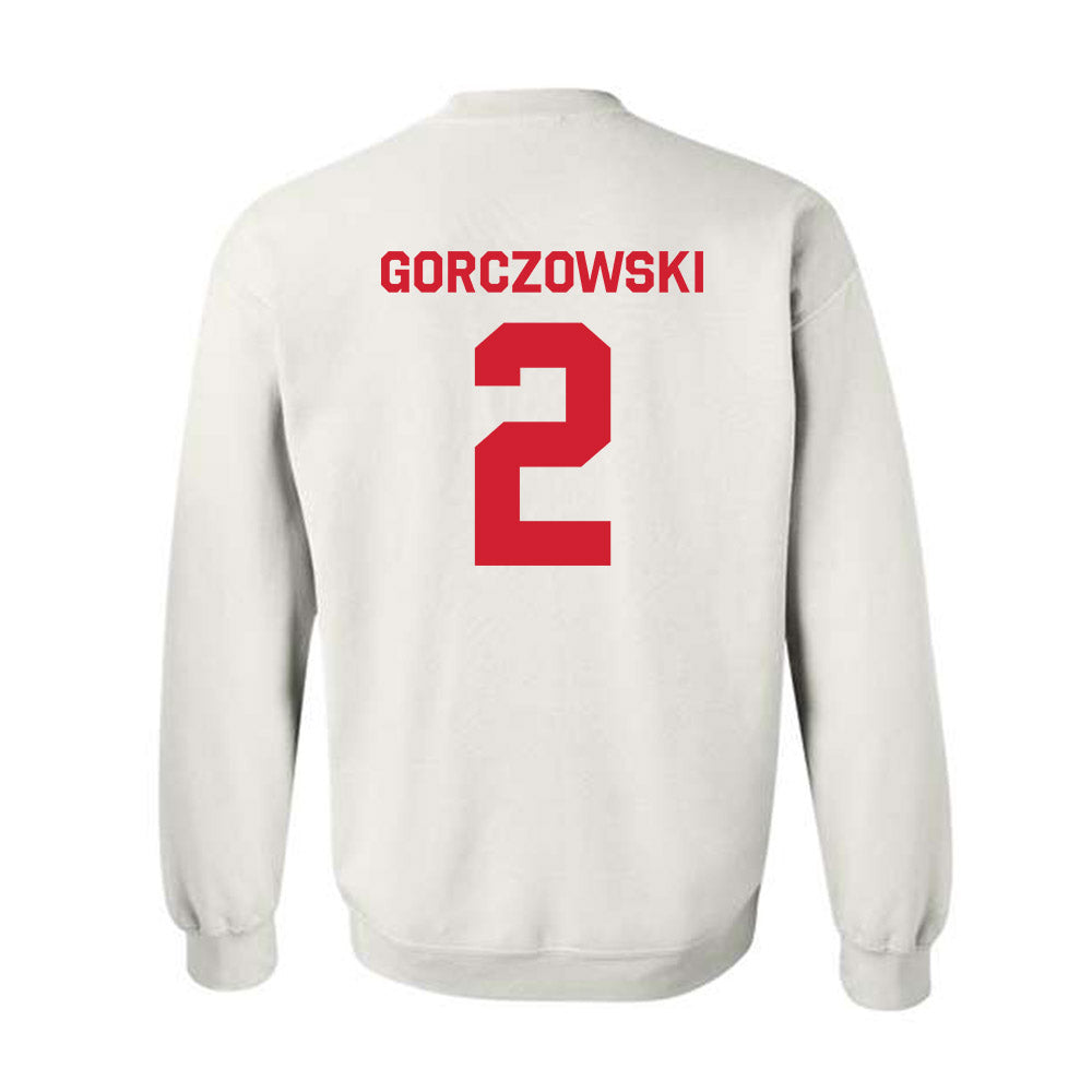 Rutgers - NCAA Men's Soccer : Simon Gorczowski - Classic Shersey Crewneck Sweatshirt-2