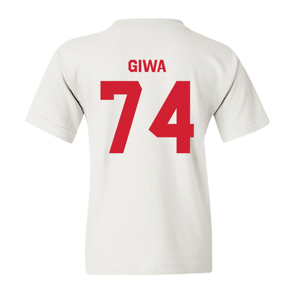 Rutgers - NCAA Football : Moshood Giwa - Classic Shersey Youth T-Shirt-1