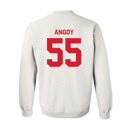 Rutgers - NCAA Football : Zaire Angoy - Classic Shersey Crewneck Sweatshirt-1
