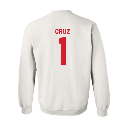 Rutgers - NCAA Baseball : Matthew Cruz - Classic Shersey Crewneck Sweatshirt-1