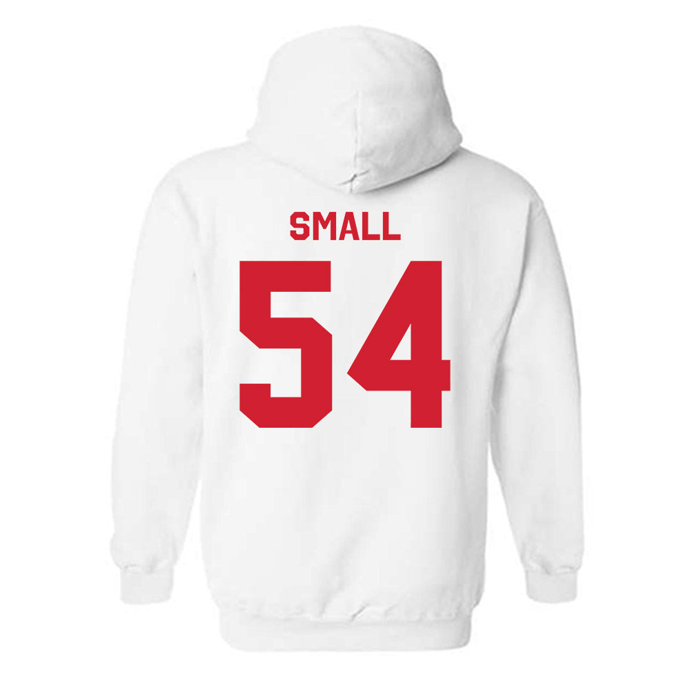 Rutgers - NCAA Football : Everett Small - Classic Shersey Hooded Sweatshirt-1