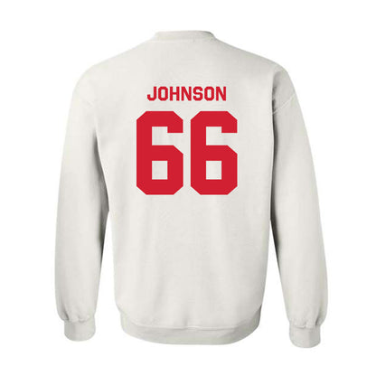Rutgers - NCAA Football : Donovan Johnson - Classic Shersey Crewneck Sweatshirt-1
