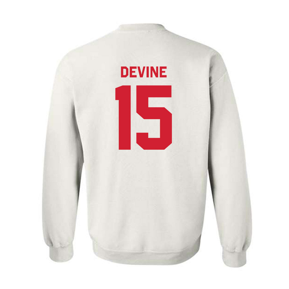 Rutgers - NCAA Women's Lacrosse : Erin Devine - Classic Shersey Crewneck Sweatshirt-1