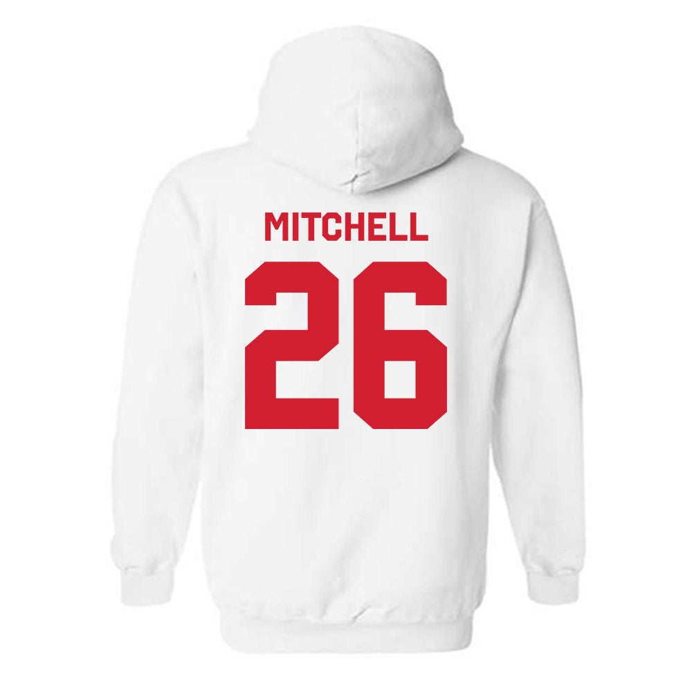 Rutgers - NCAA Football : Terrell Mitchell - Classic Shersey Hooded Sweatshirt-1