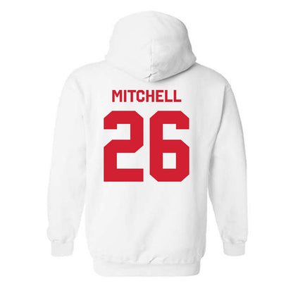 Rutgers - NCAA Football : Terrell Mitchell - Classic Shersey Hooded Sweatshirt-1