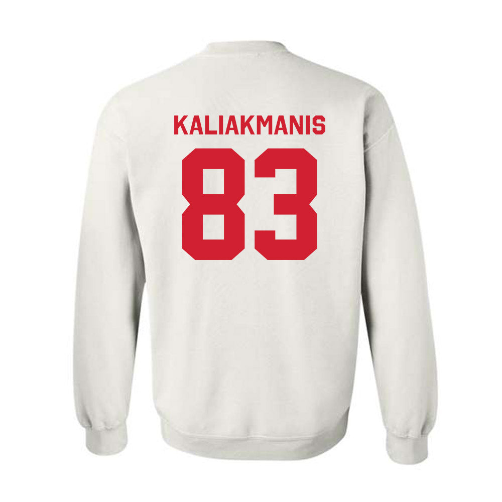 Rutgers - NCAA Football : Dino Kaliakmanis - Classic Shersey Crewneck Sweatshirt-1
