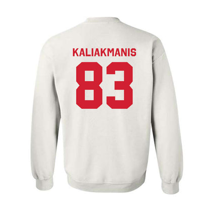 Rutgers - NCAA Football : Dino Kaliakmanis - Classic Shersey Crewneck Sweatshirt-1