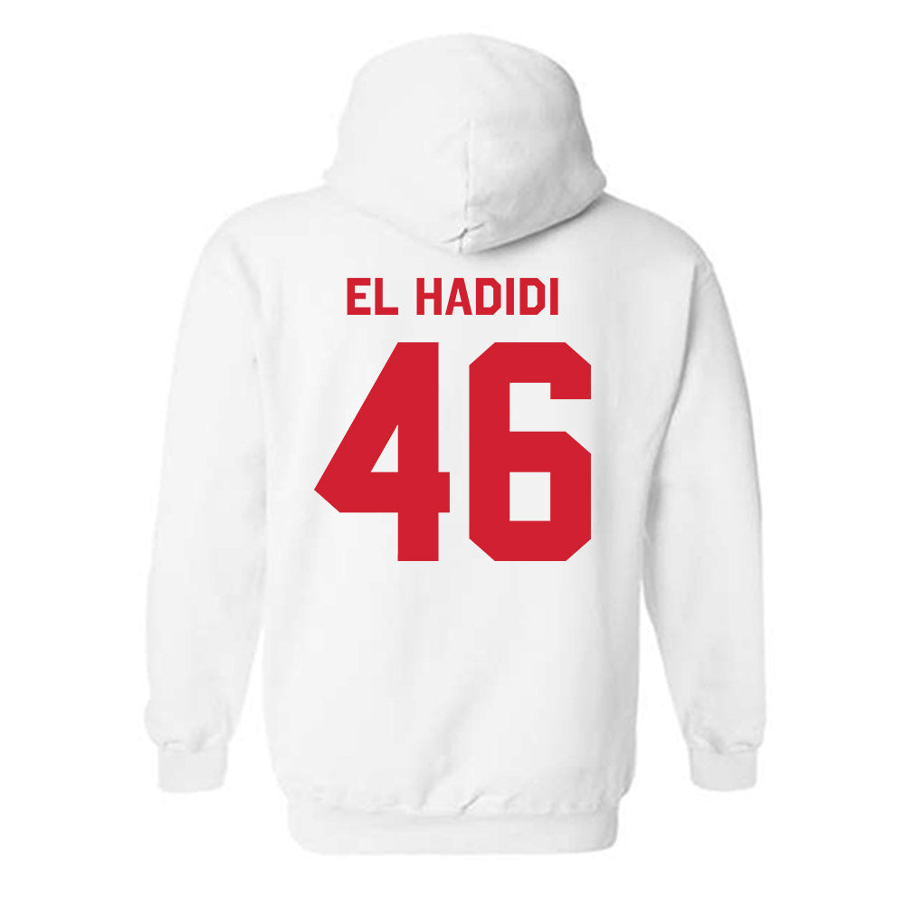 Rutgers - NCAA Football : Sammy El Hadidi - Classic Shersey Hooded Sweatshirt-1