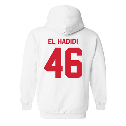 Rutgers - NCAA Football : Sammy El Hadidi - Classic Shersey Hooded Sweatshirt-1
