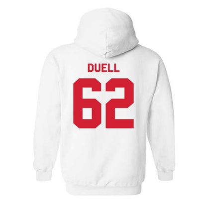 Rutgers - NCAA Football : Tyler Duell - Classic Shersey Hooded Sweatshirt-1