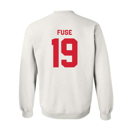Rutgers - NCAA Football : Davoun Fuse - Classic Shersey Crewneck Sweatshirt-1