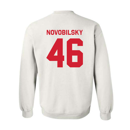 Rutgers - NCAA Baseball : Kevin Novobilsky - Classic Shersey Crewneck Sweatshirt-1