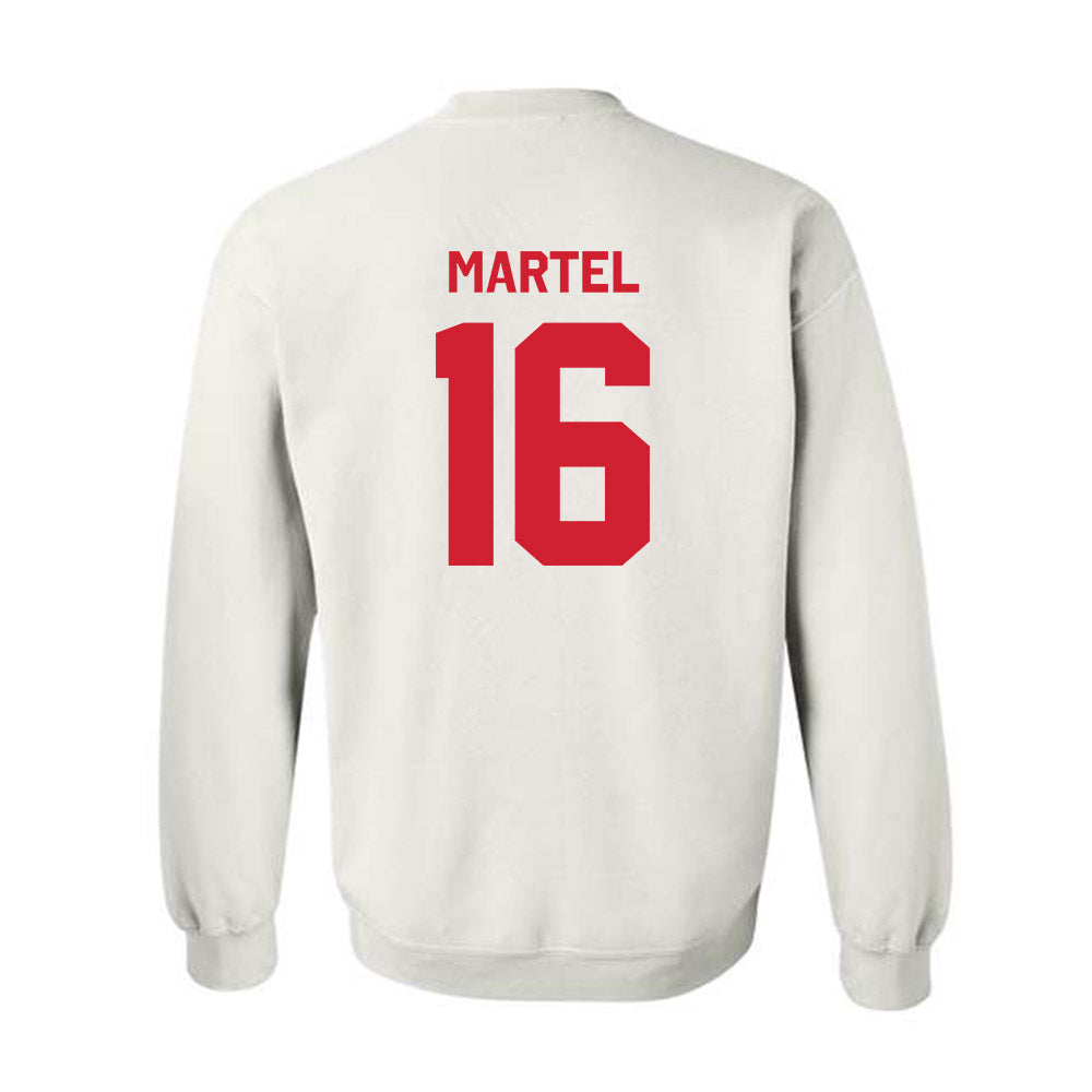 Rutgers - NCAA Baseball : Logan Martel - Classic Shersey Crewneck Sweatshirt-1