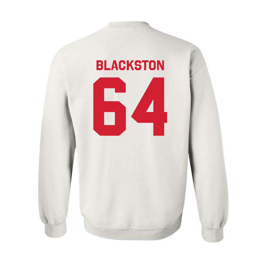 Rutgers - NCAA Football : Joshua Blackston - Classic Shersey Crewneck Sweatshirt-1