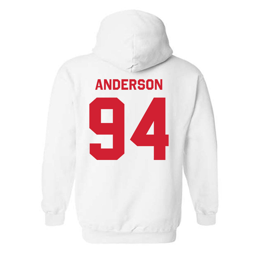 Rutgers - NCAA Football : Jakob Anderson - Classic Shersey Hooded Sweatshirt-1