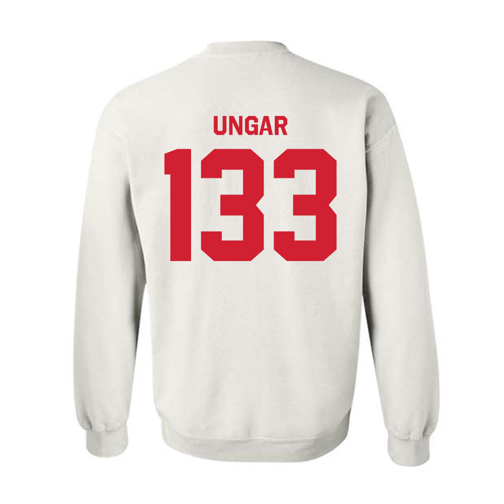 Rutgers - NCAA Wrestling : Brett Ungar - Classic Shersey Crewneck Sweatshirt-1