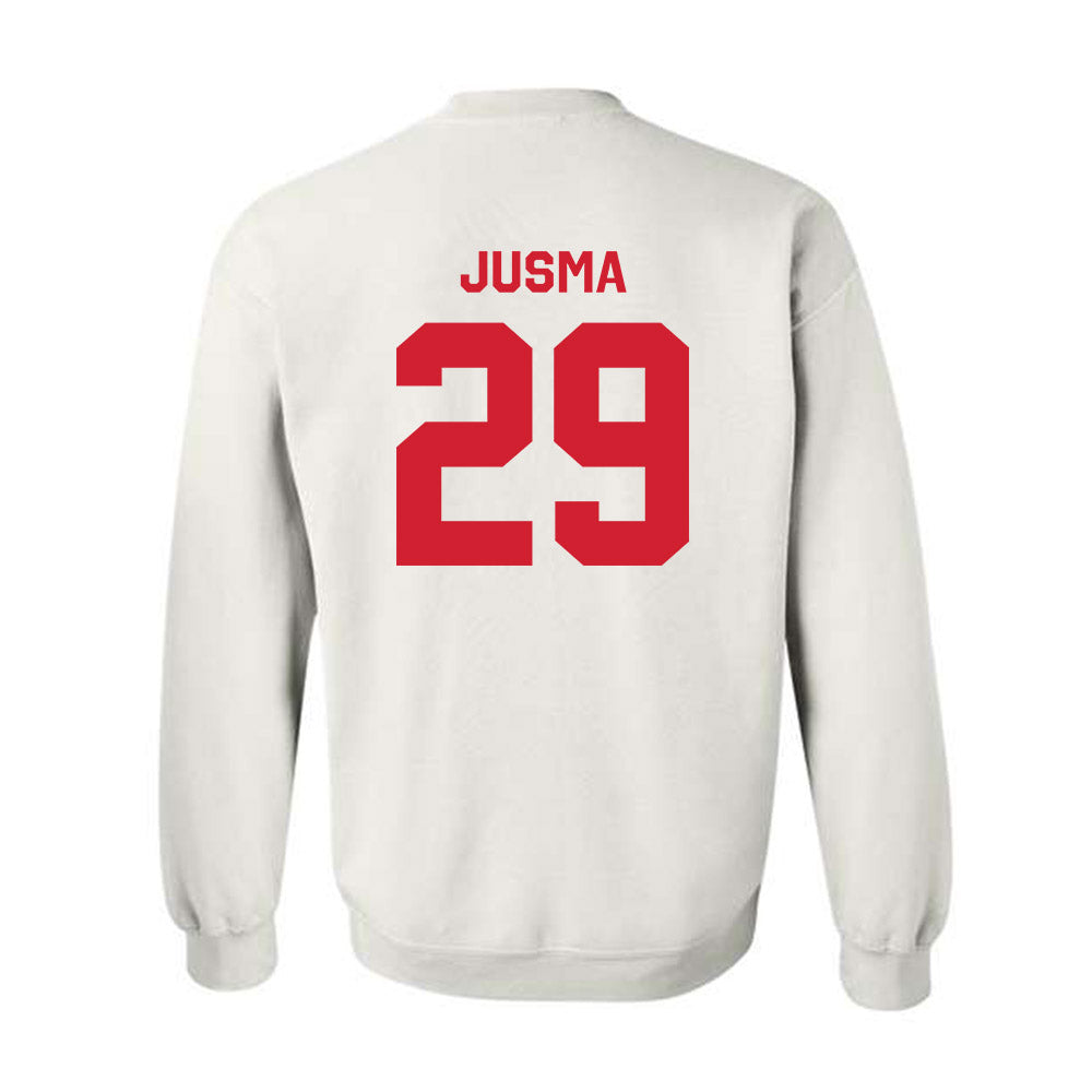 Rutgers - NCAA Football : Sebastian Jusma - Classic Shersey Crewneck Sweatshirt-1