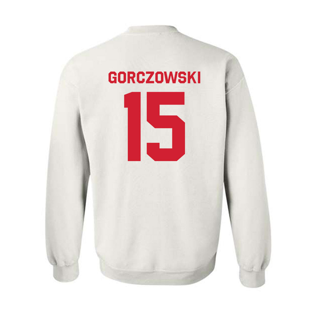 Rutgers - NCAA Men's Soccer : Simon Gorczowski - Classic Shersey Crewneck Sweatshirt-1