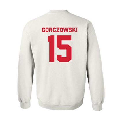 Rutgers - NCAA Men's Soccer : Simon Gorczowski - Classic Shersey Crewneck Sweatshirt-1
