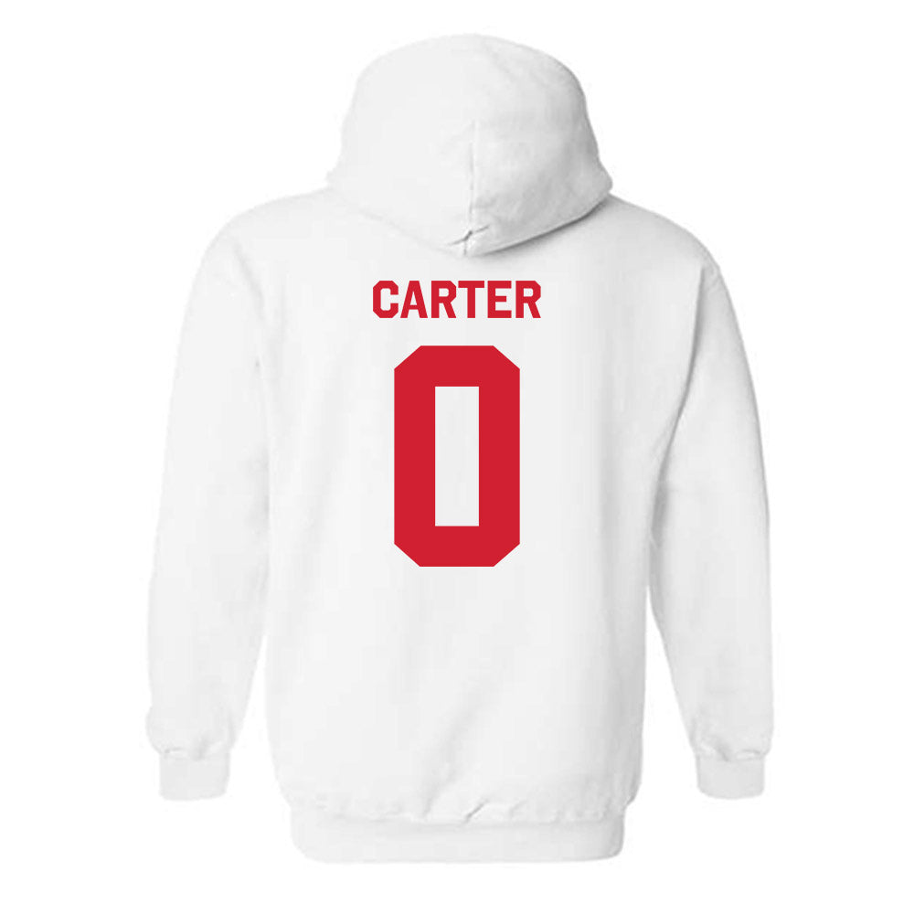 Rutgers - NCAA Football : Dyzier Carter - Classic Shersey Hooded Sweatshirt-1