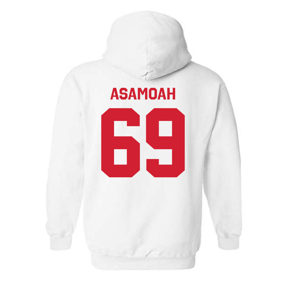 Rutgers - NCAA Football : Kwabena Asamoah - Classic Shersey Hooded Sweatshirt-1