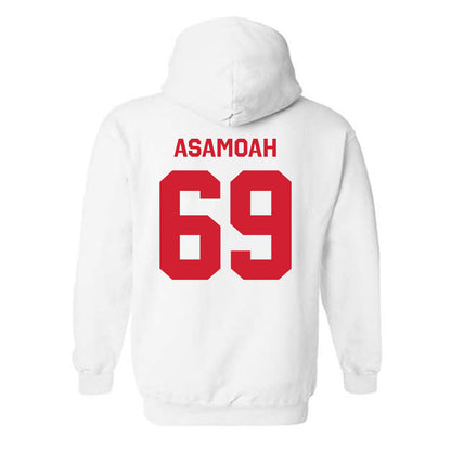 Rutgers - NCAA Football : Kwabena Asamoah - Classic Shersey Hooded Sweatshirt-1