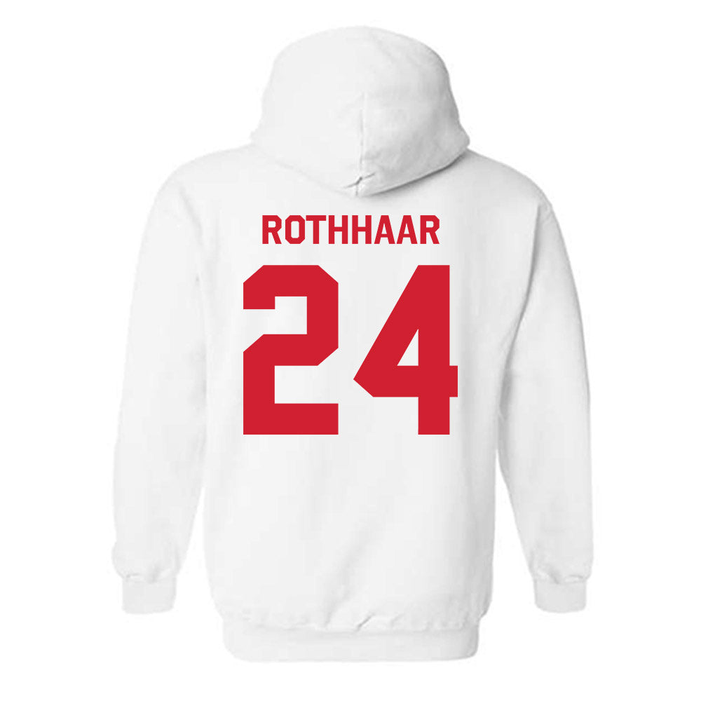Rutgers - NCAA Football : Benjamin Rothhaar - Classic Shersey Hooded Sweatshirt-1