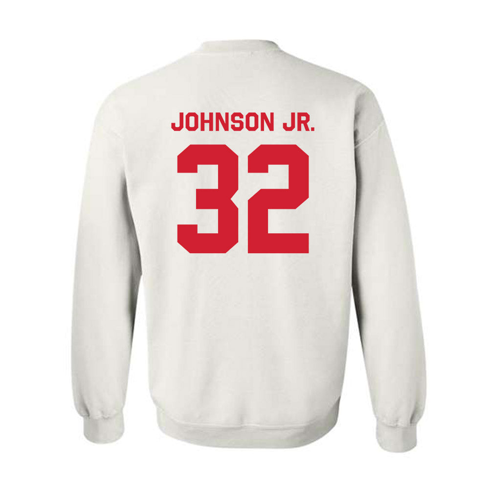 Rutgers - NCAA Football : RJ Johnson Jr. - Classic Shersey Crewneck Sweatshirt-1