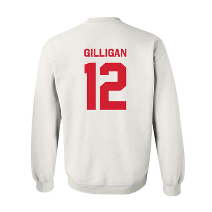 Rutgers - NCAA Baseball : Mickey Gilligan - Classic Shersey Crewneck Sweatshirt-1