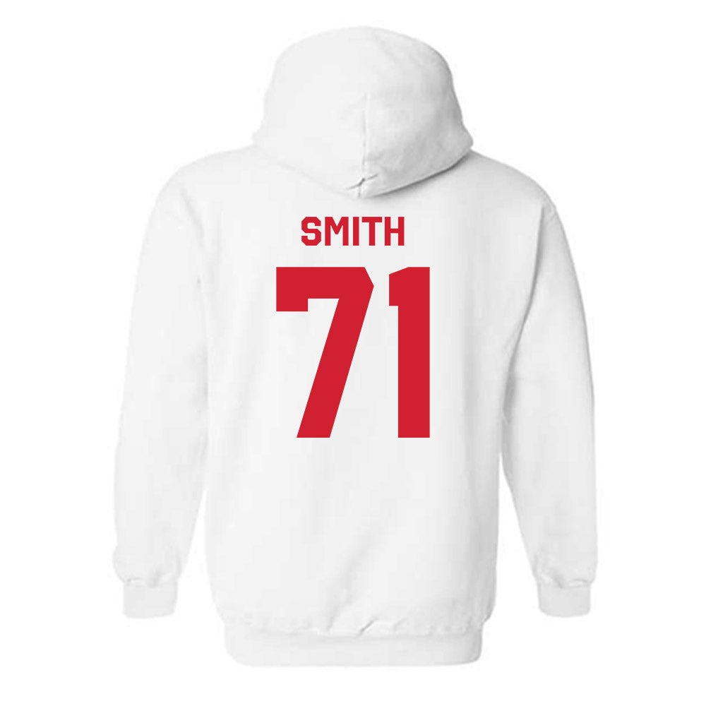 Rutgers - NCAA Football : Jared Smith - Classic Shersey Hooded Sweatshirt-1