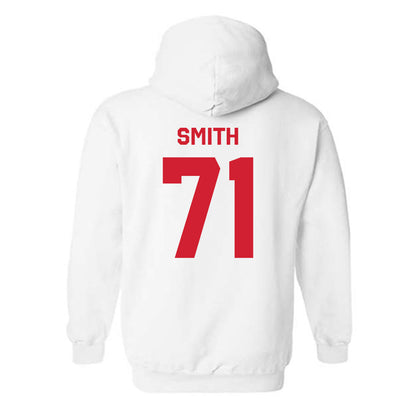 Rutgers - NCAA Football : Jared Smith - Classic Shersey Hooded Sweatshirt-1