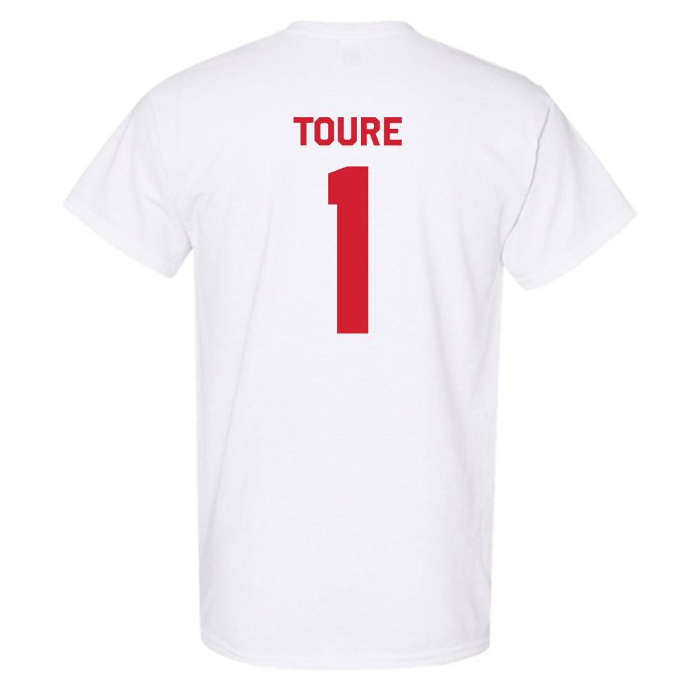Rutgers - NCAA Football : Famah Toure - Classic Shersey T-Shirt-1