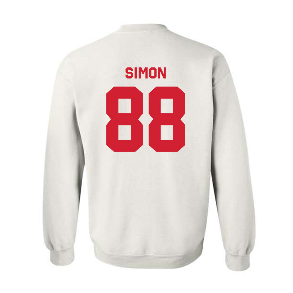 Rutgers - NCAA Football : Jyon Simon - Classic Shersey Crewneck Sweatshirt-1