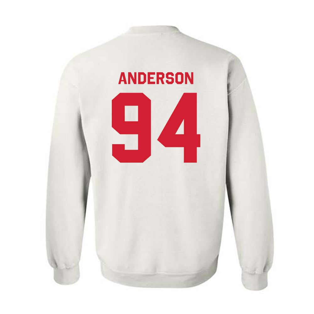 Rutgers - NCAA Football : Jakob Anderson - Classic Shersey Crewneck Sweatshirt-1