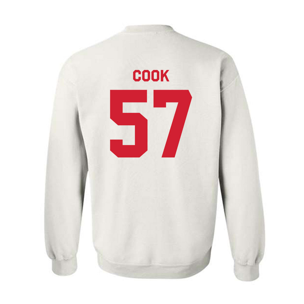 Rutgers - NCAA Football : Isaiah Cook - Classic Shersey Crewneck Sweatshirt-1