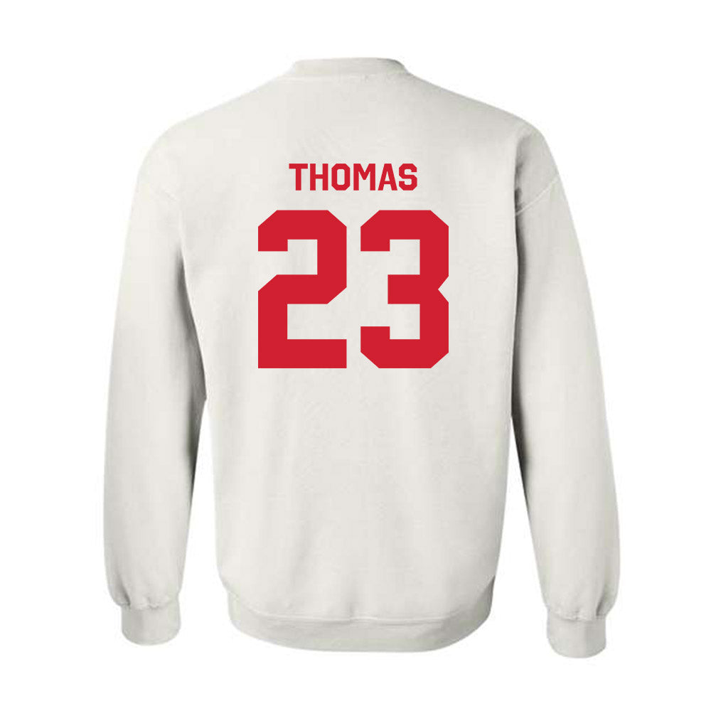Rutgers - NCAA Women's Lacrosse : Charlee Thomas - Classic Shersey Crewneck Sweatshirt-1