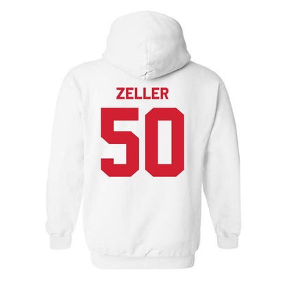 Rutgers - NCAA Men's Lacrosse : Colin Zeller - Classic Shersey Hooded Sweatshirt-1