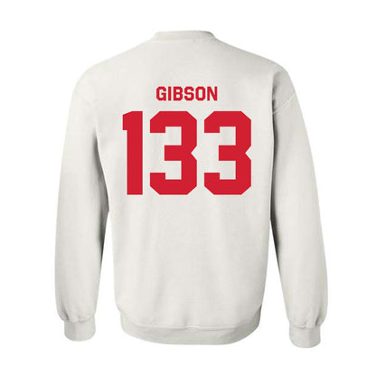 Rutgers - NCAA Wrestling : Mason Gibson - Classic Shersey Crewneck Sweatshirt-1